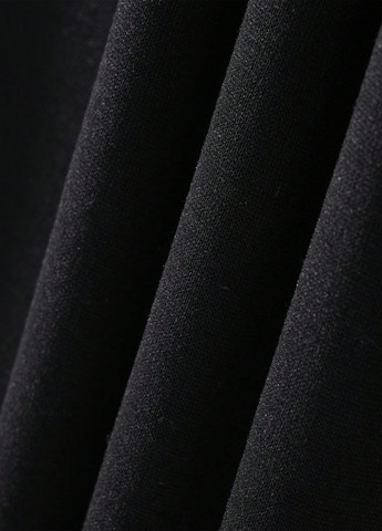 Чорний світшот SHEIN напис без декору (330749845)