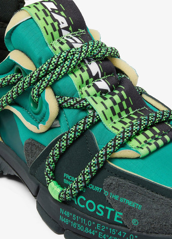 Зелені Осінні кросівки Lacoste L003 RUNWAY