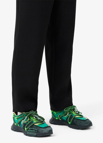 Зелені Осінні кросівки Lacoste L003 RUNWAY