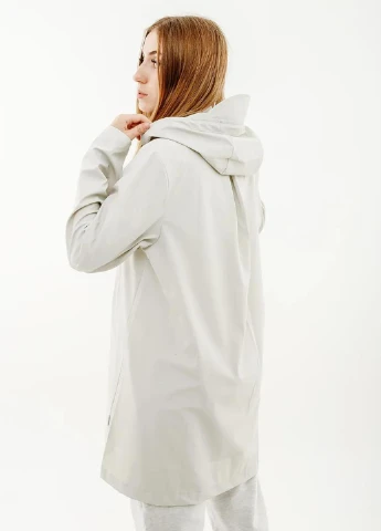 Світло-сіра демісезонна куртка 1834-offwhite Rains Jackets White