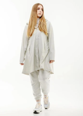 Світло-сіра демісезонна куртка 1834-offwhite Rains Jackets White