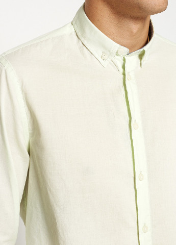 Молочная кэжуал рубашка KOTON