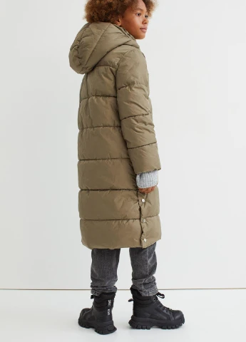 Оливкова куртка зима,оливковий, H&M