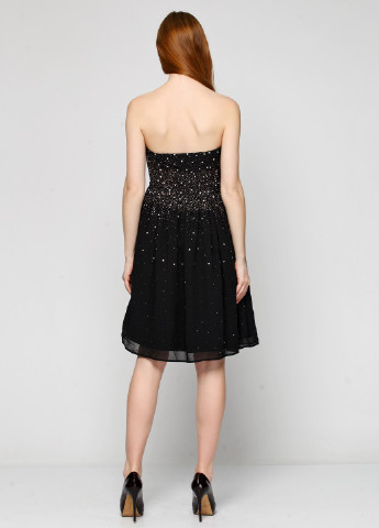 Чорна коктейльна плаття, сукня Morgan однотонна