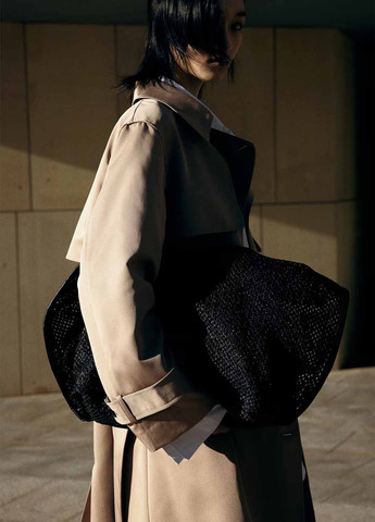 Плащ H&M тренчкот на пуговицах демисезон (367100777)