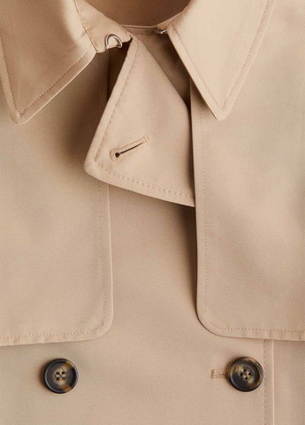 Плащ H&M тренчкот на пуговицах демисезон (367100777)