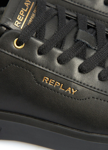 Черные всесезонные кроссовки Replay