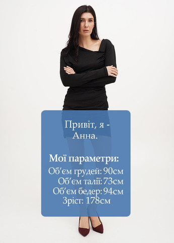 Черное кэжуал, коктейльное платье футляр, на запах Vicolo однотонное