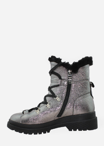 Зимние ботинки rf03599 никель Favi