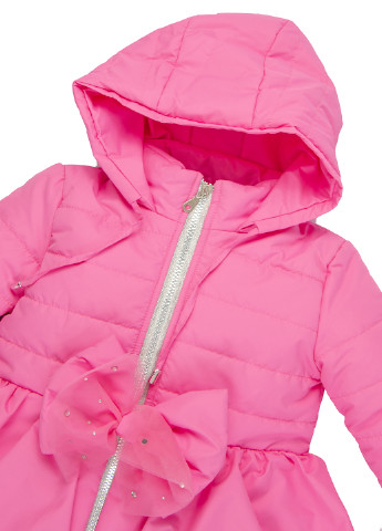 Розовое демисезонное Пальто Fashion Kids