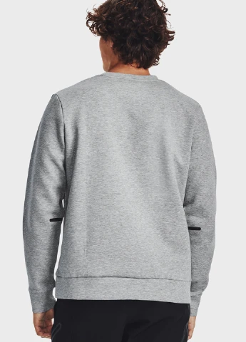 Світло-сірий світшот Under Armour логотип без декору (263207387)