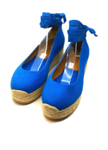 Синие эспадрильи Ralph Lauren однотонный завязки, джут (298550423)