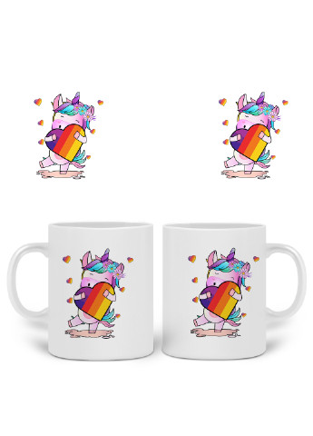 Кружка Лайк (Likee) 330 мл горнятко керамічне (20259-1469) MobiPrint (219778239)