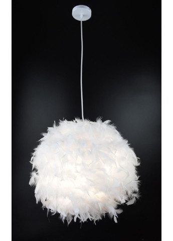 Люстра стельова підвісна на 1 лампочку AS137/500-wh Білий 40х45х45 см. Sunnysky (253628594)