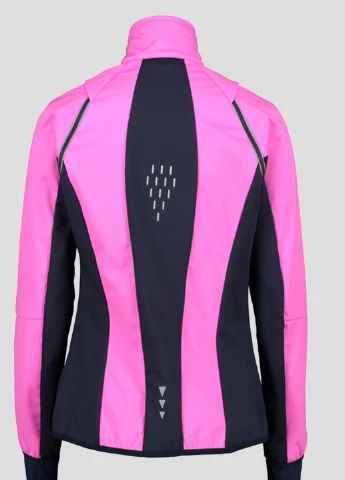 Розовая спортивная куртка с логотипом Woman Jacket With Detachable S CMP (253616523)
