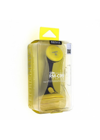Автомобільний утримувач Car Holder RM-C09 Black Yellow 111401 Remax (254861484)