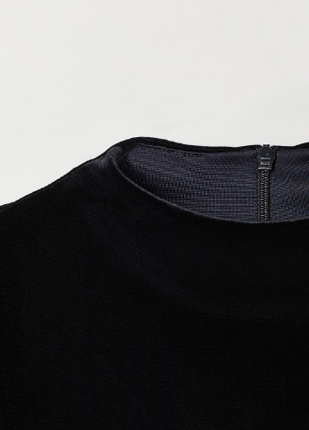 Черное кэжуал платье футляр H&M однотонное