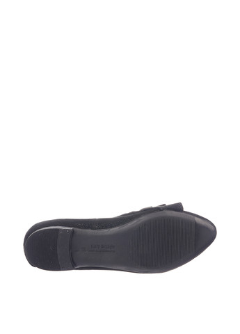 Женские балетки BERTAN | чёрные однотонные рюши, глиттер натуральная замша (314843897)