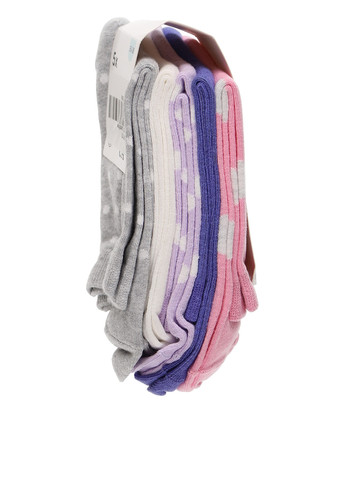 Комбіновані шкарпетки (5 пар) C&A горошок (353308065)