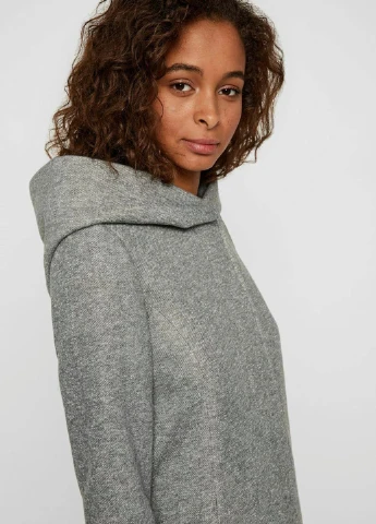 Светло-серое демисезонное Пальто Vero Moda