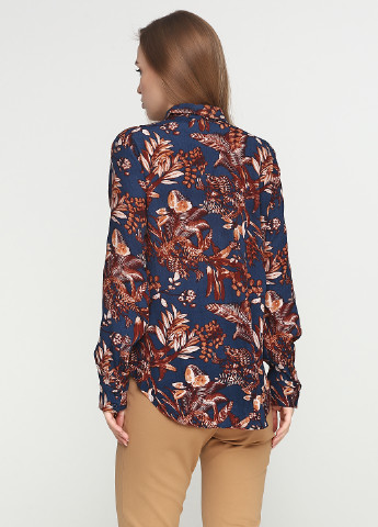 Комбинированная демисезонная блуза Gestuz