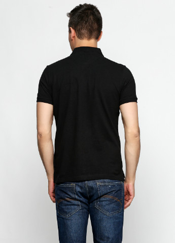 Черная футболка-поло для мужчин Pierre Cardin