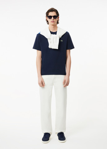 Темно-синя футболка Lacoste