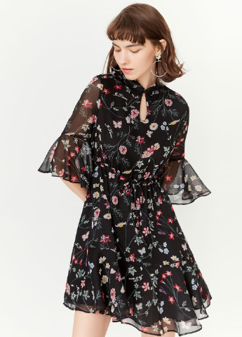 Комбинированное платье Only