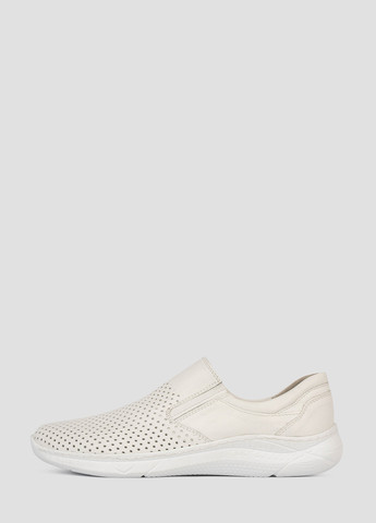Белые кэжуал туфли Libero без шнурков