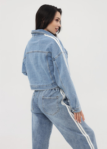 Голубая демисезонная куртка Icon