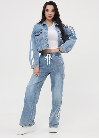 Голубая демисезонная куртка Icon