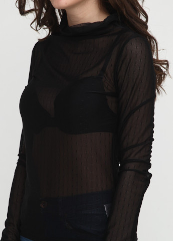 Чорна демісезонна блуза Stefanie L