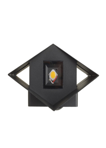 Уличный светильник AL-600/2х5W NW LED IP54 BK Brille (211664344)