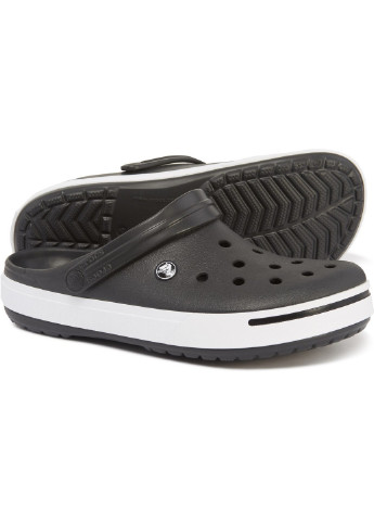 Черные сабо крокс Crocs