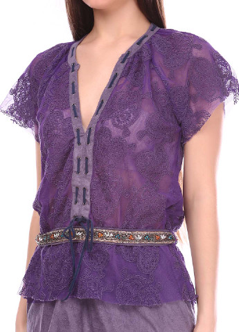 Фиолетовое кэжуал платье Custo Barcelona