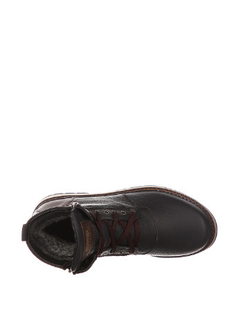 Темно-коричневые зимние ботинки Zangak