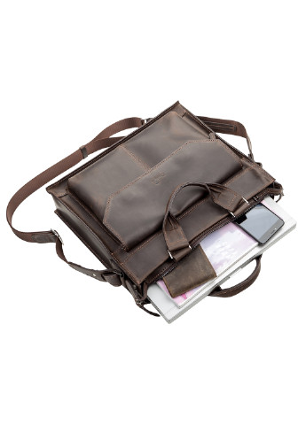 Чоловіча шкіряна сумка 37х31х9,5 см Shvigel (252128815)