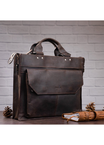 Чоловіча шкіряна сумка 37х31х9,5 см Shvigel (252128815)