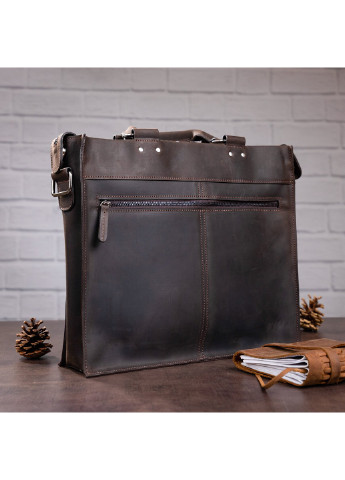 Чоловіча шкіряна сумка 37х31х9,5 см Shvigel (252128815)
