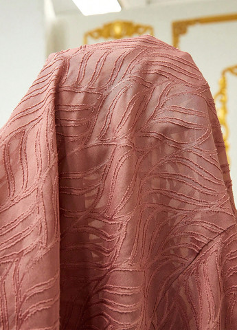 Терракотовое праздничный, вечернее, кэжуал платье а-силуэт SHEIN однотонное