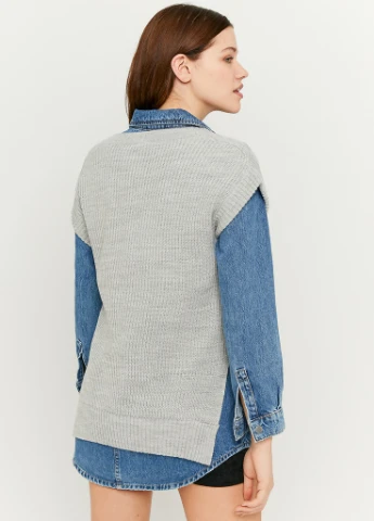 Жилет Tally Weijl Fashion Pullovers - KNIT SLEEVELESS OVER TOP (231935654)