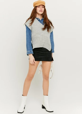Жилет Tally Weijl Fashion Pullovers - KNIT SLEEVELESS OVER TOP (231935654)