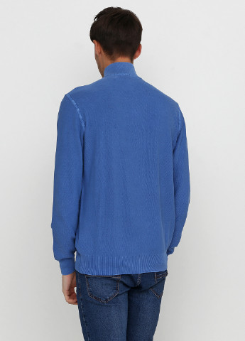 Темно-голубой демисезонный свитер джемпер Cashmere Company