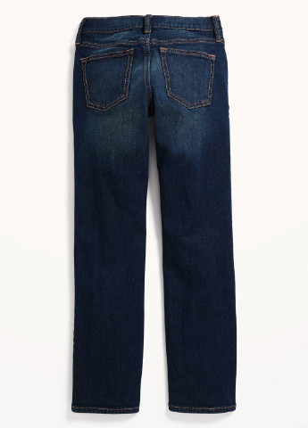 Темно-синие демисезонные прямые джинсы Old Navy