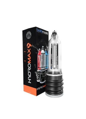 Гидропомпа Hydromax 9 Clear (X40), для члена длиной от 18 до 23см, диаметр до 5,5см Bathmate (254152164)