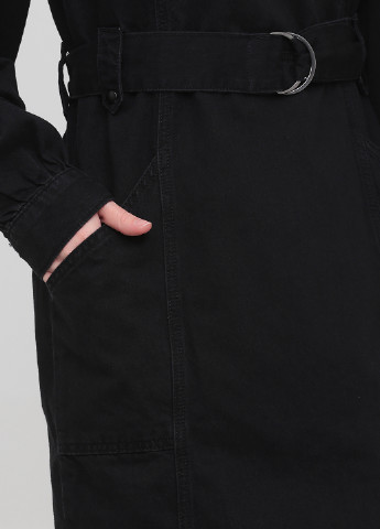 Черное джинсовое платье Minimum однотонное