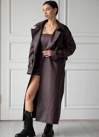 Плащ Fashion тренчкот на завязках демисезон (367049709)