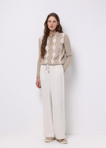 Бежевый зимний свитер Colin's