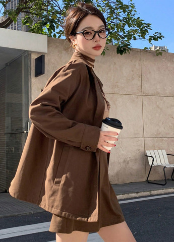 Костюм (жакет, спідниця) SHEIN (339133379)