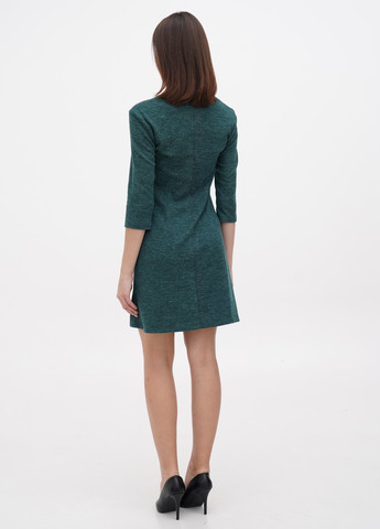 Зеленое кэжуал платье Laura Bettini меланжевое